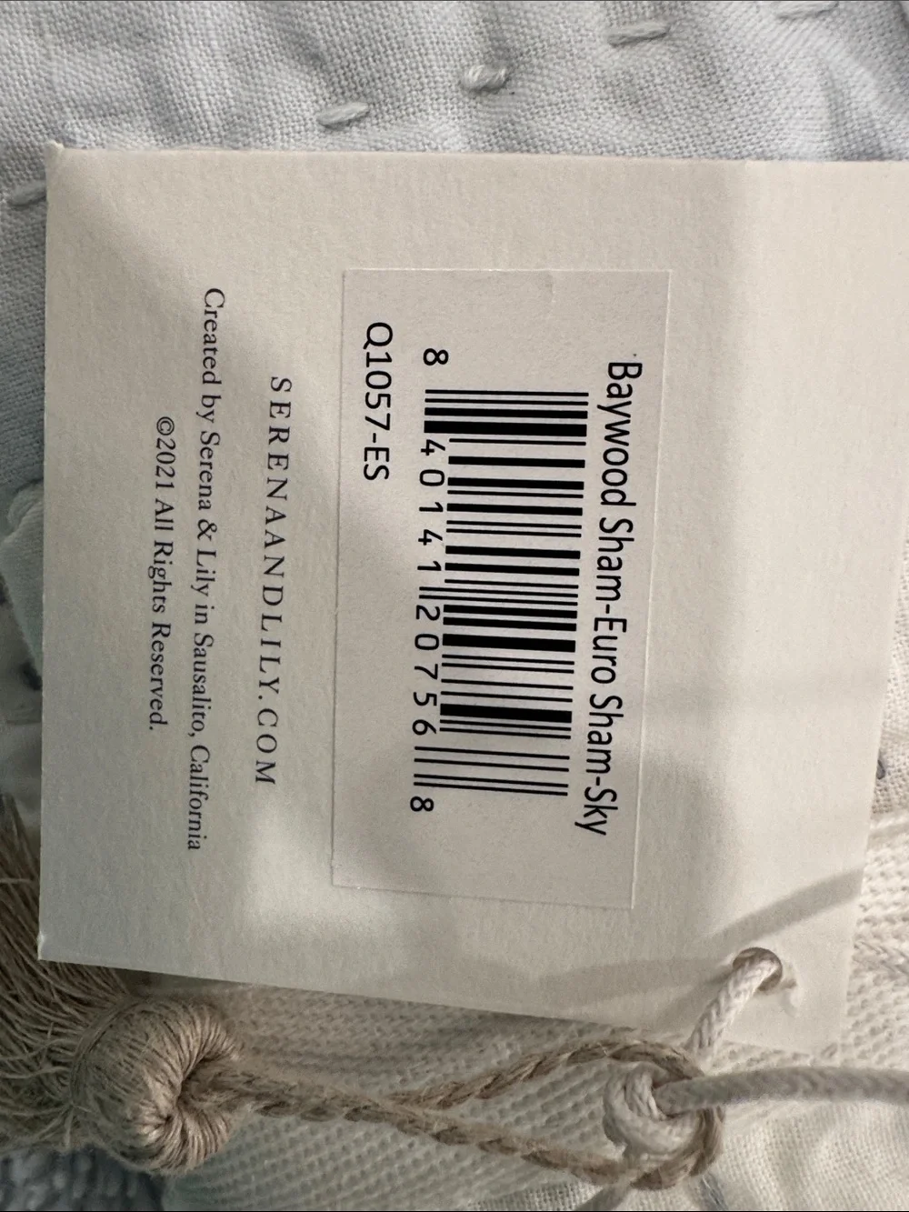 Serena & Lily quilted cotton